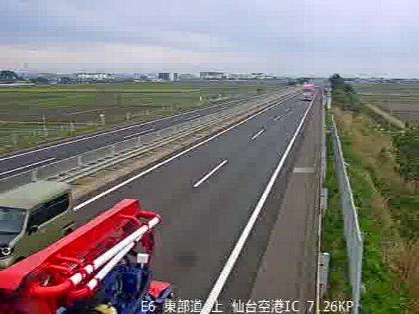 仙台空港ICのライブカメラ画像