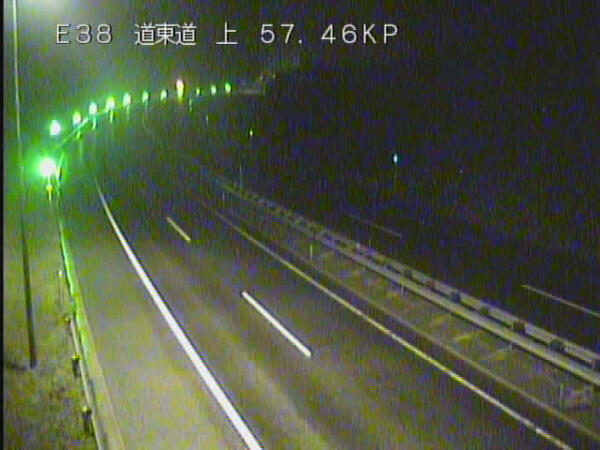 むかわ穂別IC E38 道東道 北海道 高速道路ライブカメラ