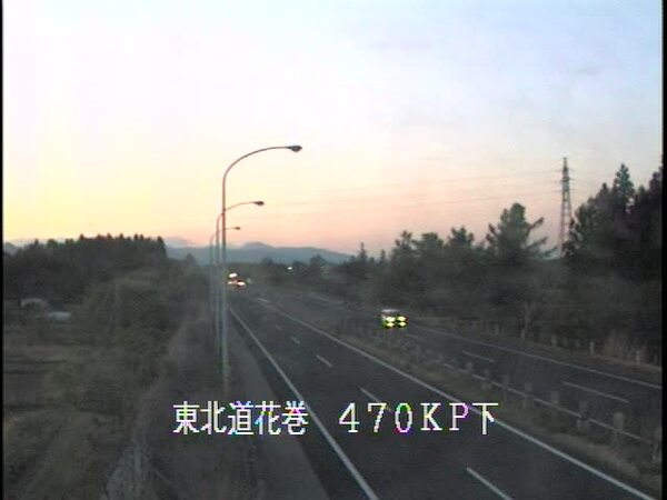 二本松IC ～ 福島西IC［E4 東北道：積雪渋滞］高速道路ライブカメラ